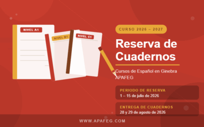 Reserva de Cuadernos 2026 – 2027